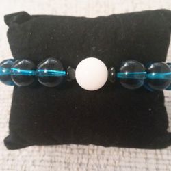 Blue White Bracelet