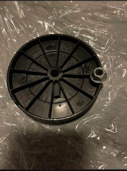 WH03X28859 GE Transmission Pulley & Nut OEM WH03X28859