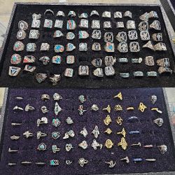 120 Mens & Womens Rings PERFECT FOR RESALE