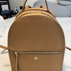 Tory Burch Textured Leather Backpack