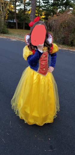 Snow white costume size 10-14