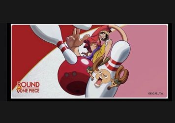 Ultra PRO One Piece Round1 Playmat - Luffy & Tony Chopper