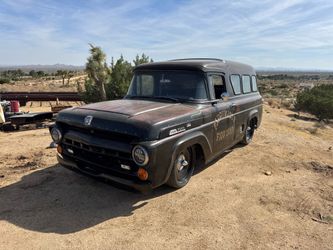 1957 Ford Paddywagon Runs & Drives  not parts