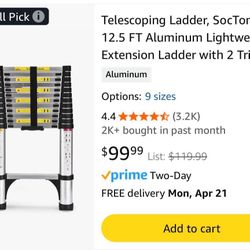 Brand New 12.5 Ft Ladder