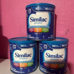 Similac Advance powder infant formula 12.4 Ounces