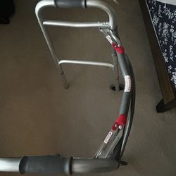 Folding Walkline Walker with Front Wheels – Like New Condition