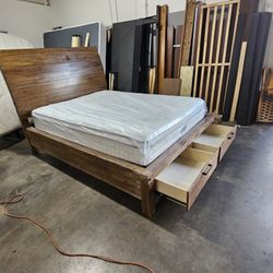Queen Bed And Mattress