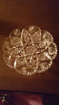 Brilliant cut dish
