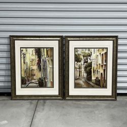 PAIR of Framed Prints / Wall Art