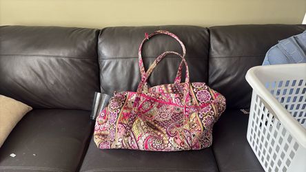 Vera Bradley Large Quilted Duffel Bag