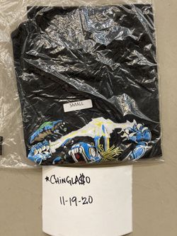 BLEACHED GOODS VERSACE VOLTAGE WORLD TOUR TSHIRT SIZE SMALL