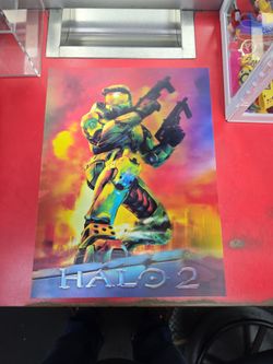 Halo 2 3d poster 12x16