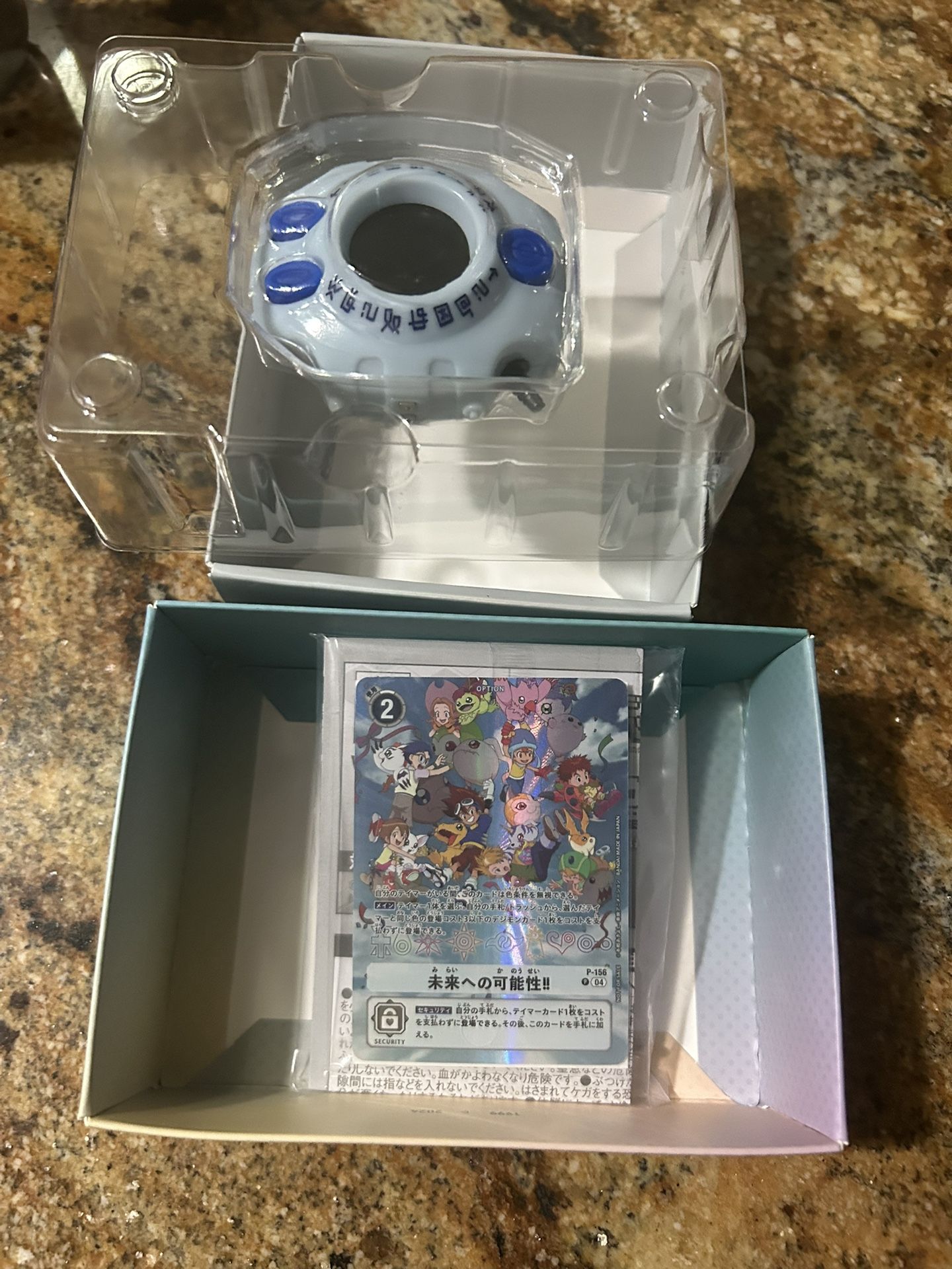 Digimon Adventure Digivice 25th COLOR EVOLUTION Game Anime with Limited card