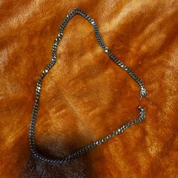 Solid silver Cuban Chain From Kay