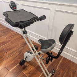 Fit Desk Exercise Bike with Table Top Fitdesk