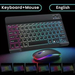 2025Updated Ultra-thin Multi-color Optical Keyboard And Mouse Set,brand New