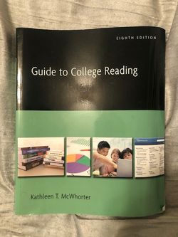 Guide To College Reading 8th Edition Book