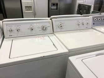 Kenmore washer and dryer electric set
