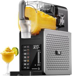 Slushie Machine 92 oz, Slushy Machine for Home, 6 Preset Programs, Quiet Operation, LED Display, Auto-Clean, No Ice Needed, Perfect for Milkshakes, Ma