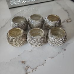 Set Of 6 Z Gallerie Tea Light Holders