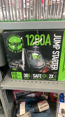 Schumacher Farm & Ranch 1200A Jump Starter