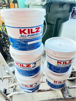 KILZ 2 ALL PURPOSE 2 gal. White Interior/Exterior Multi-Surface Primer, Sealer, and Stain Blocker