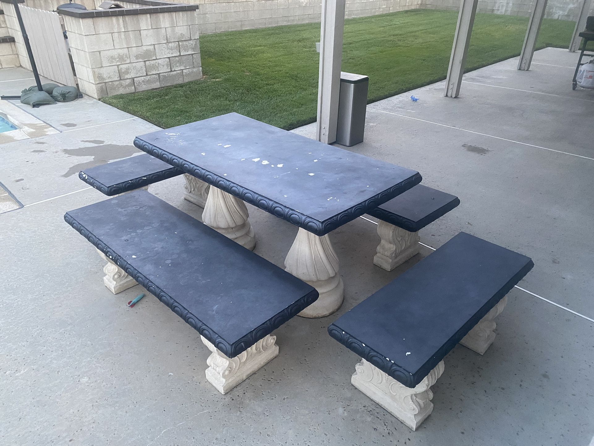 Concrete Table
