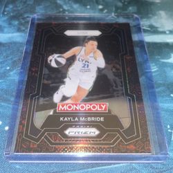 2024 Panini WNBA PRIZM Monopoly Kayla McBride FREE PARKING  