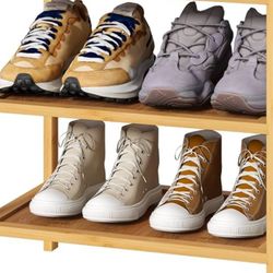 Bamboo Small Shoe Rack ...
