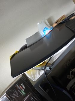 Curved Dell Monitor