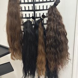 Venta Y Colocación De Extensiones Cabello Natural Humano 