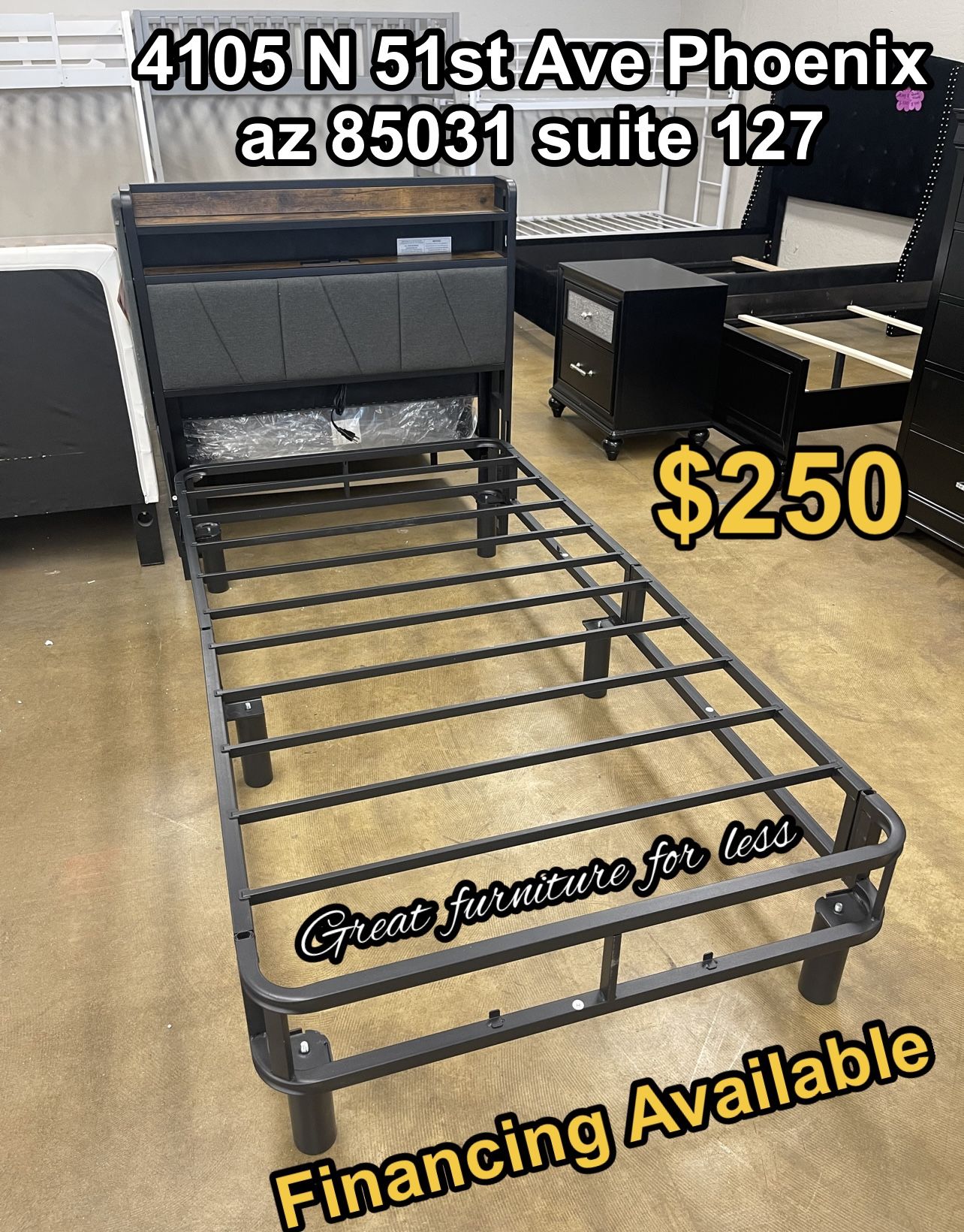 Twin Size Bed Frame Brand New