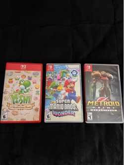 Nintendo Switch 1 and 2 games