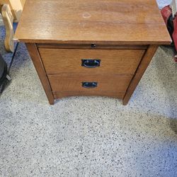 Fairmont Designs 2-Drawer Nightstand w/ Slide-out Shelf