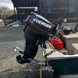 Evinrude 30hp etec Tiller 