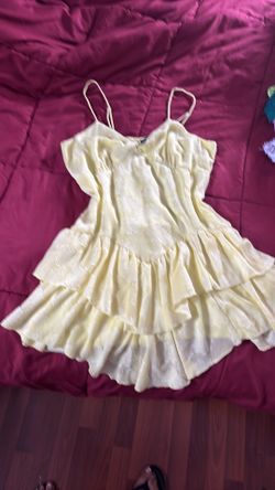 Mini dress with flower print