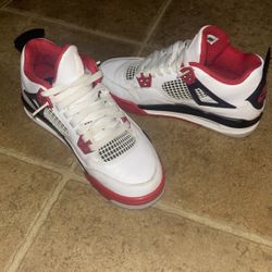 Air Jordan’s 4 Retro Fire Red 2020 White/fire/red/black Grey 