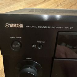 Yamaha Rx-z 7 Power Amplifier Receiver 7.1 Channel Home Amp.  