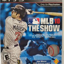 PS3 Playstation 3 MLB the Show 10