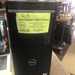 💻 Dell OptiPlex 5080 Desktop Price: $399.98