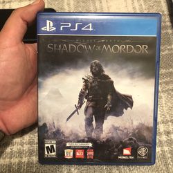 PS4 Shadow Of Mordor