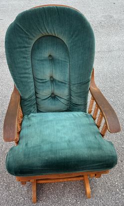 Glider Rocking Chair Oak by  Best Chairs Inc.