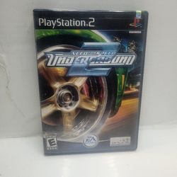 Ps 2 Game Need For Speed 2 Underground