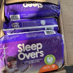 Sleep Over Diapers Size XL Pick Up 