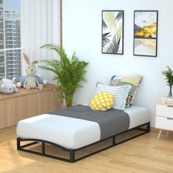 Twin Bed Frame And Mattress New