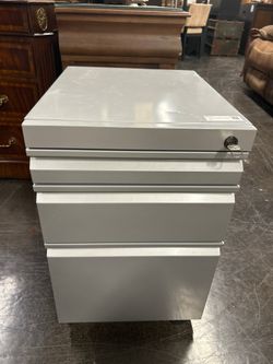 Compact 3-Drawer File Cabinet