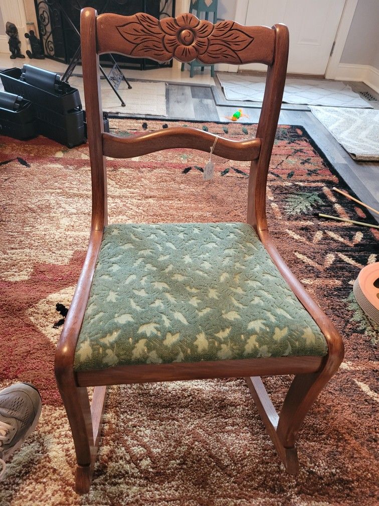 Antique Chair By TELL CITY CHAIRS child's Rocker
