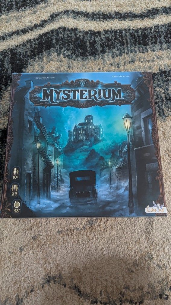 Mysterium Game, Complete, and in new condition.
Absolutely perfect.