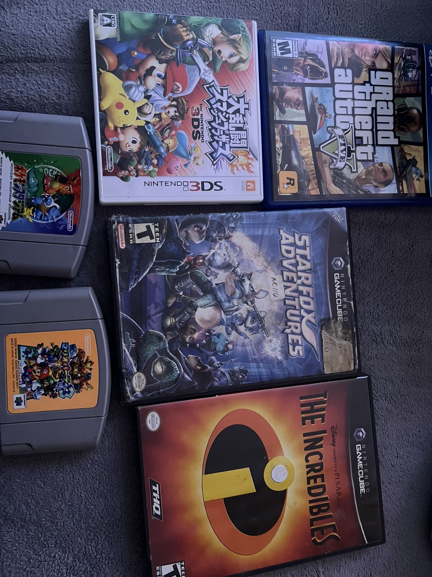 Several Games Gamecube
