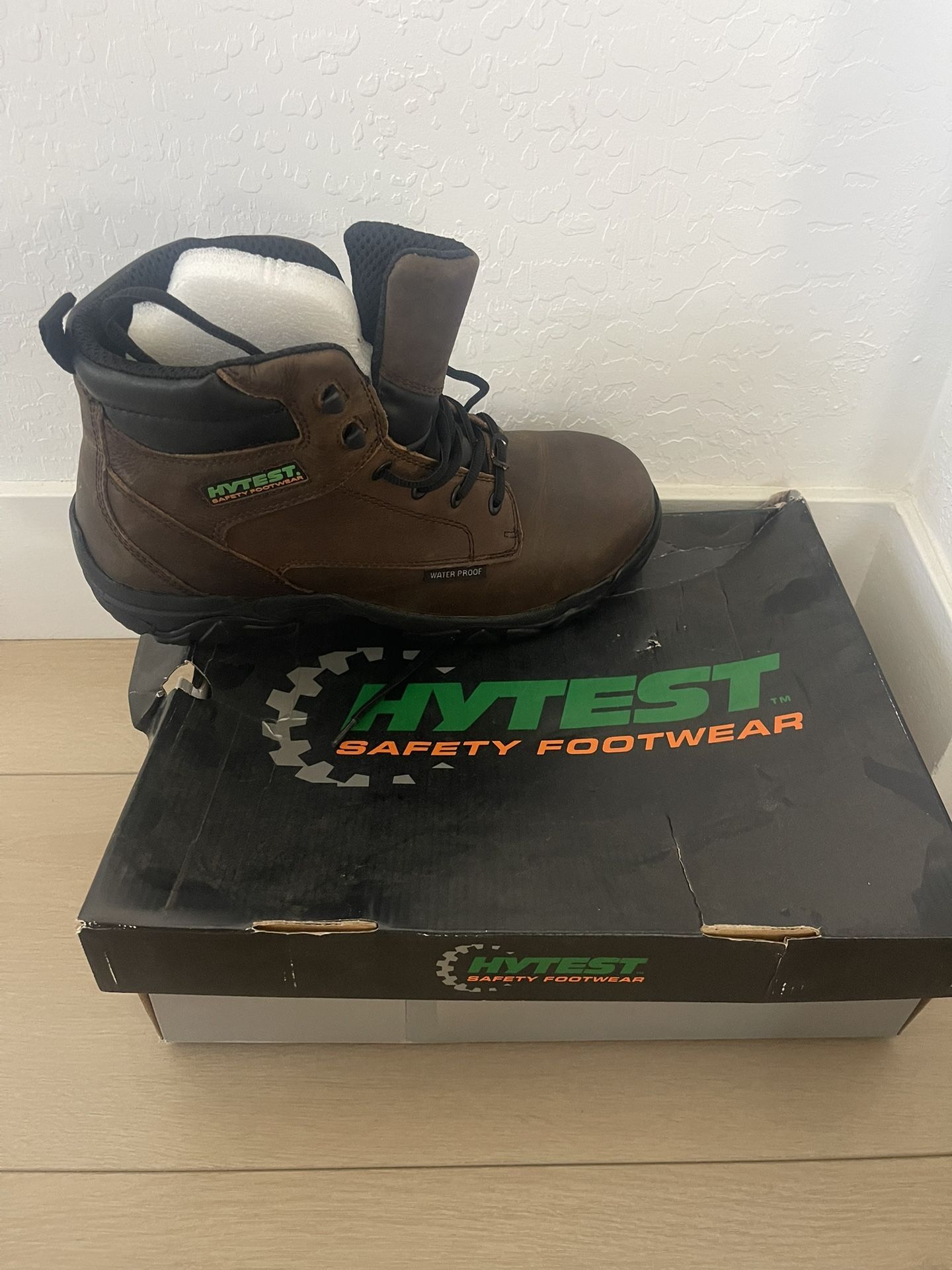 NEW BOOTS HYTEST APEX 2 BROWN 6” BOOT Size 11.5 W